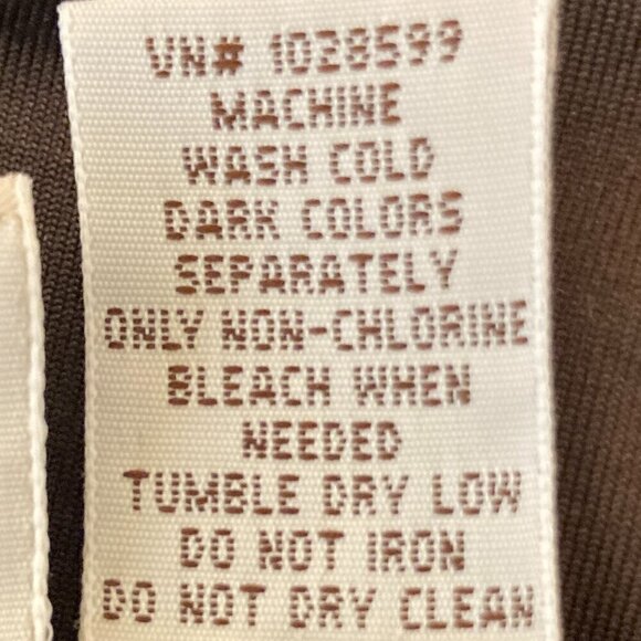 Merona SZ XXL Blue Tropical 1Pc. Tank Swimsuit & Brown Swim Skirt Beach Resort - Picture 8 of 9